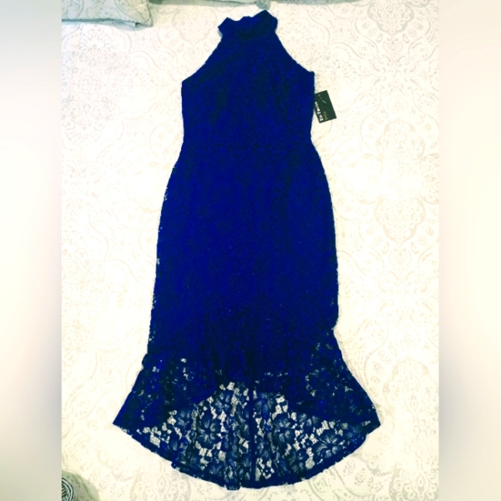 Blue dress
